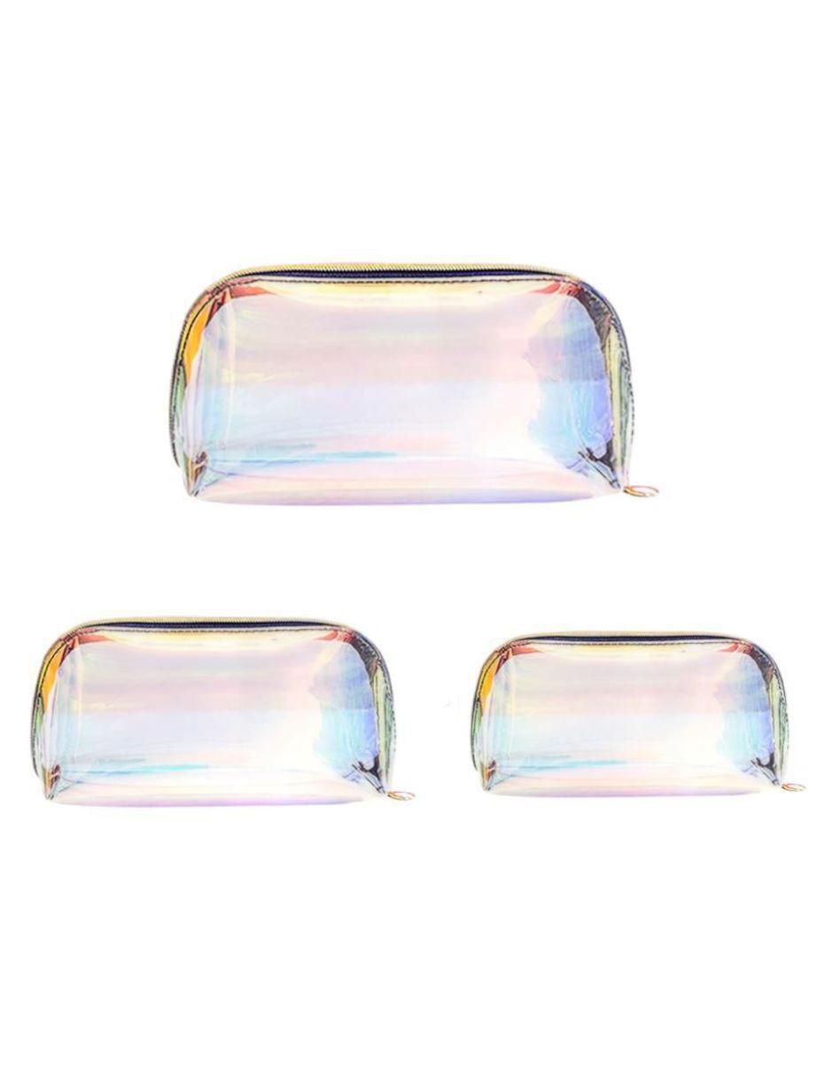Set cosmetiquera impermeable 3 piezas para mujer Set cosmetiquera impermeable 3 piezas para mujer