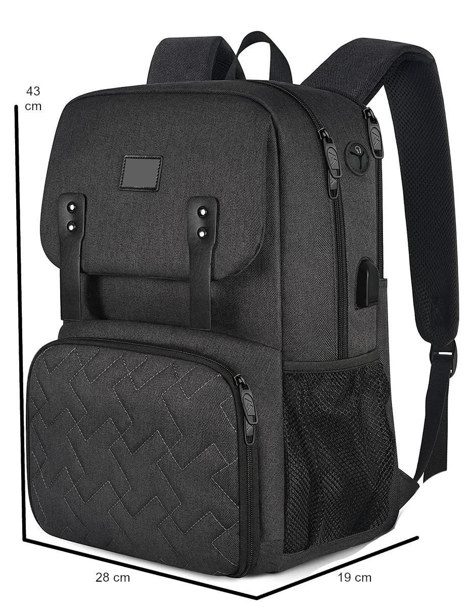 Mochila escolar impermeable unisex 2
