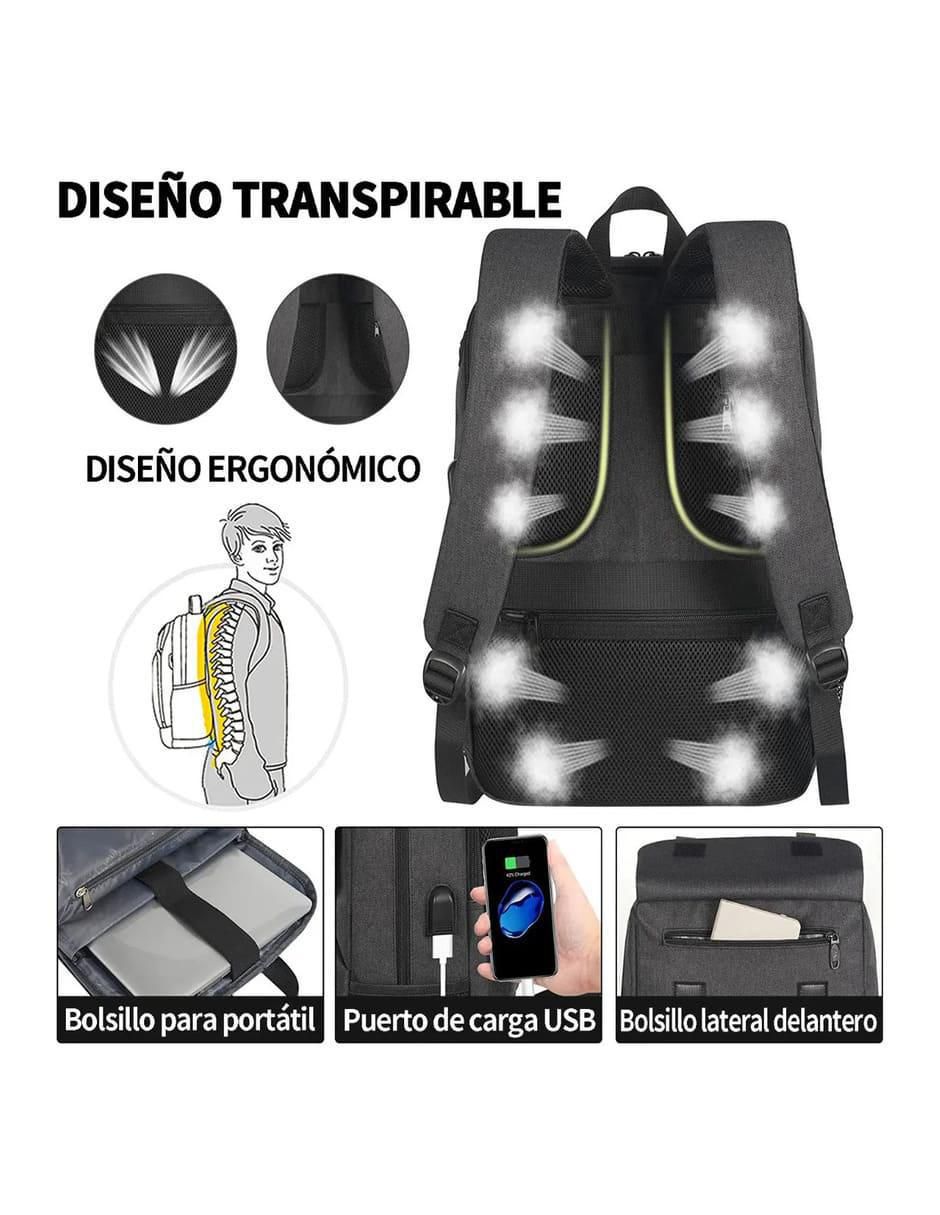 Mochila escolar impermeable unisex 5