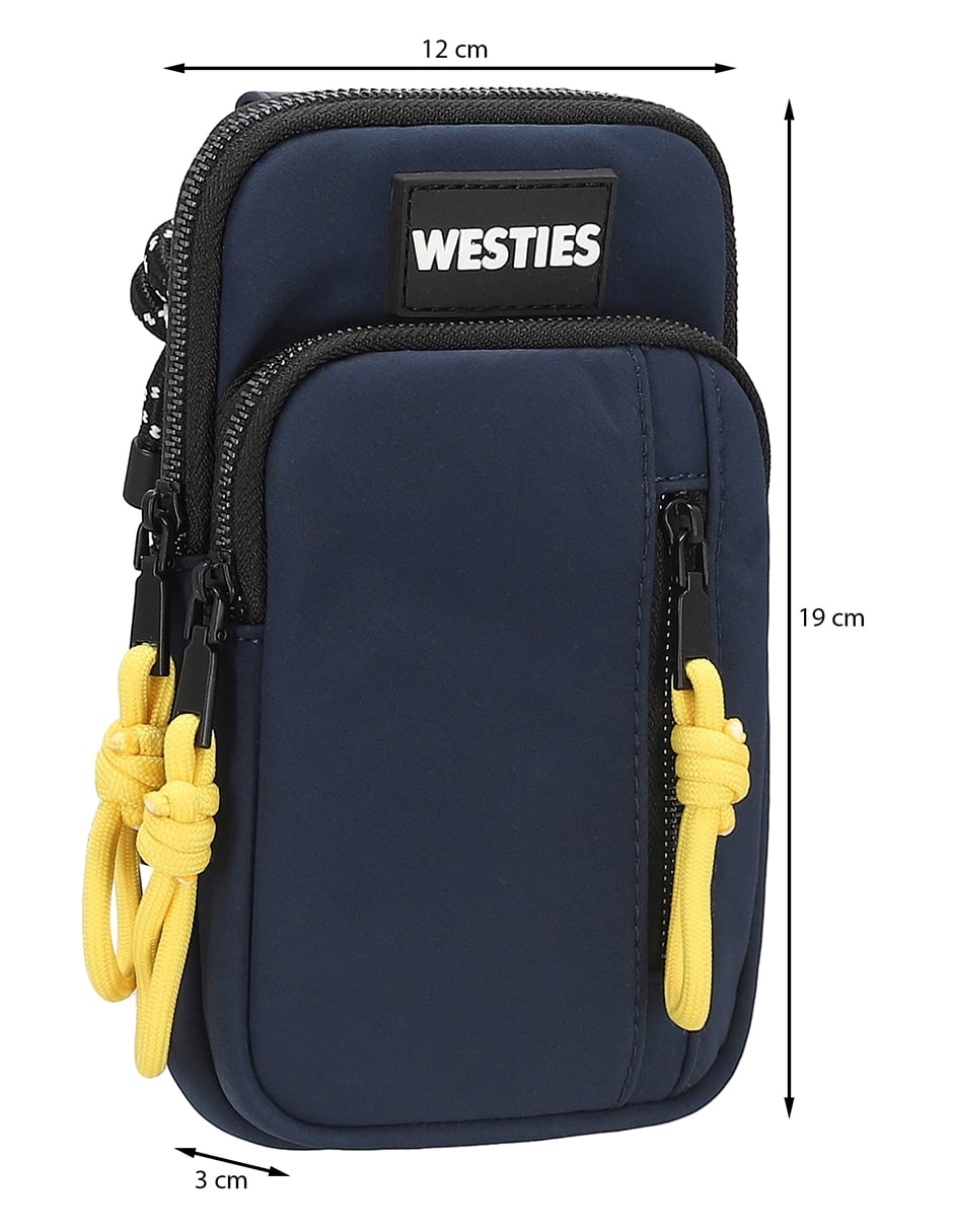 Porta celular portátil Lapislazuli fijación cierre 6