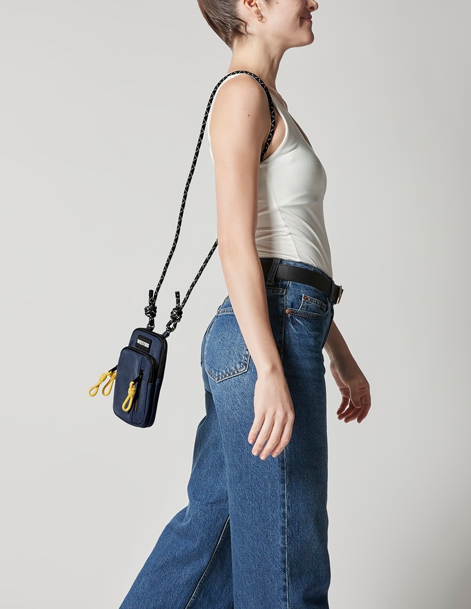 Porta celular portátil Lapislazuli fijación cierre 5