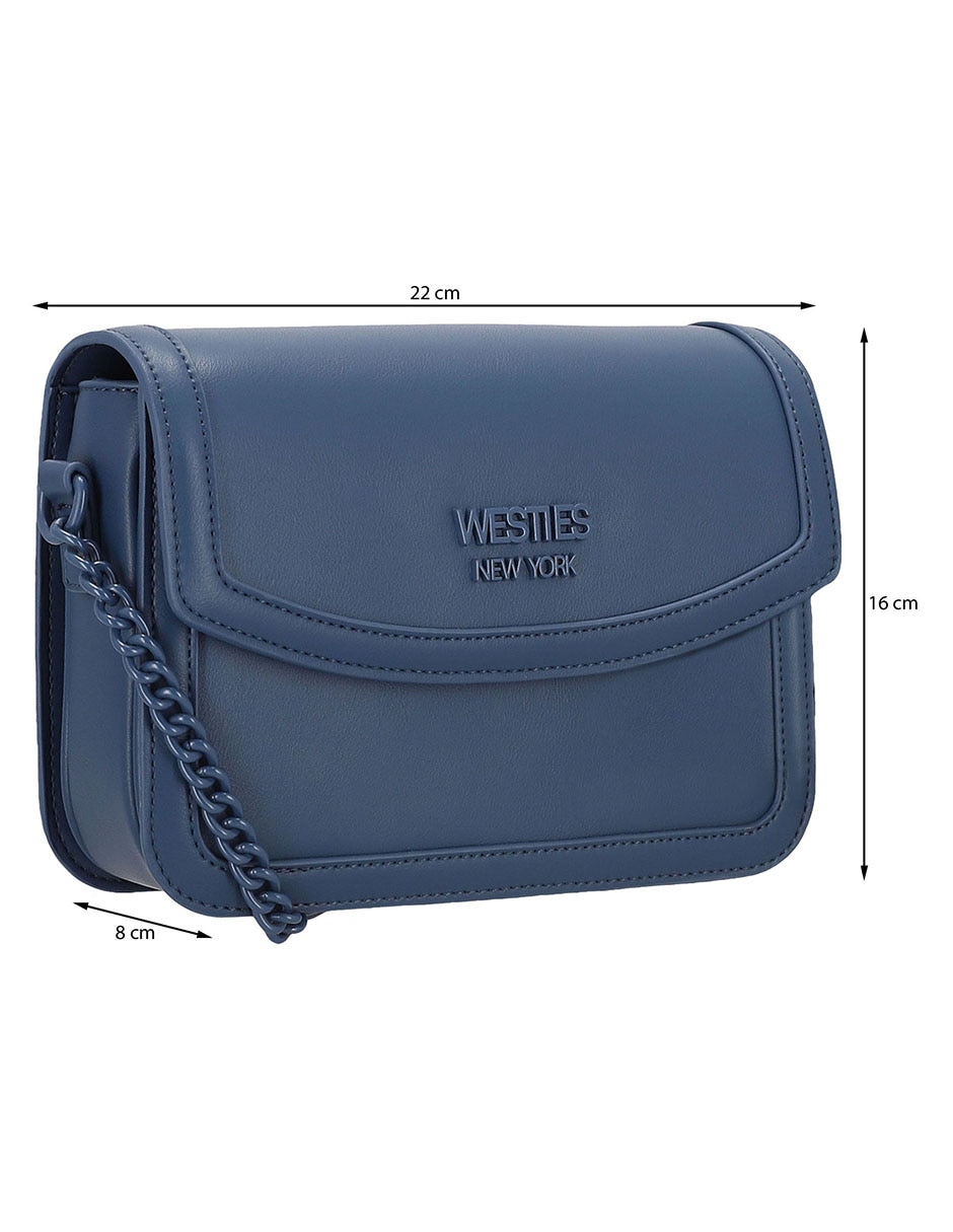 CROSSBODY WESTIES, AZUL MARINO