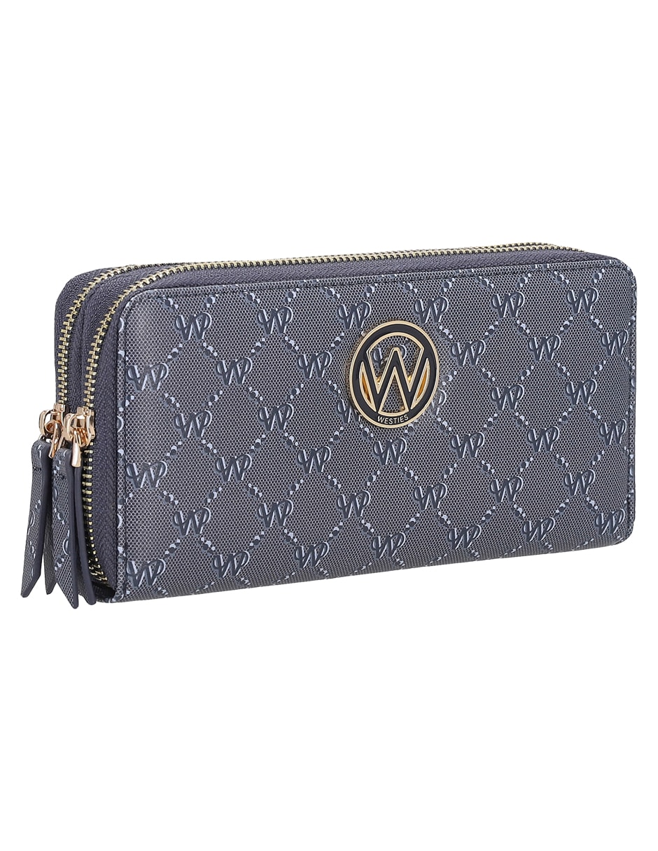 CARTERA WESTIES CARTERA H, AZUL MARINO