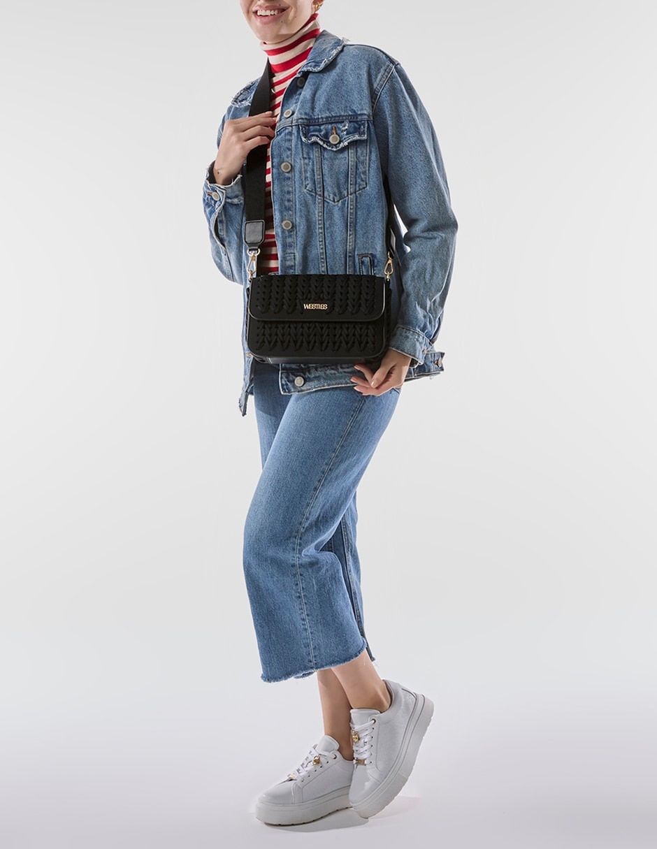 CROSSBODY WESTIES, NEGRO