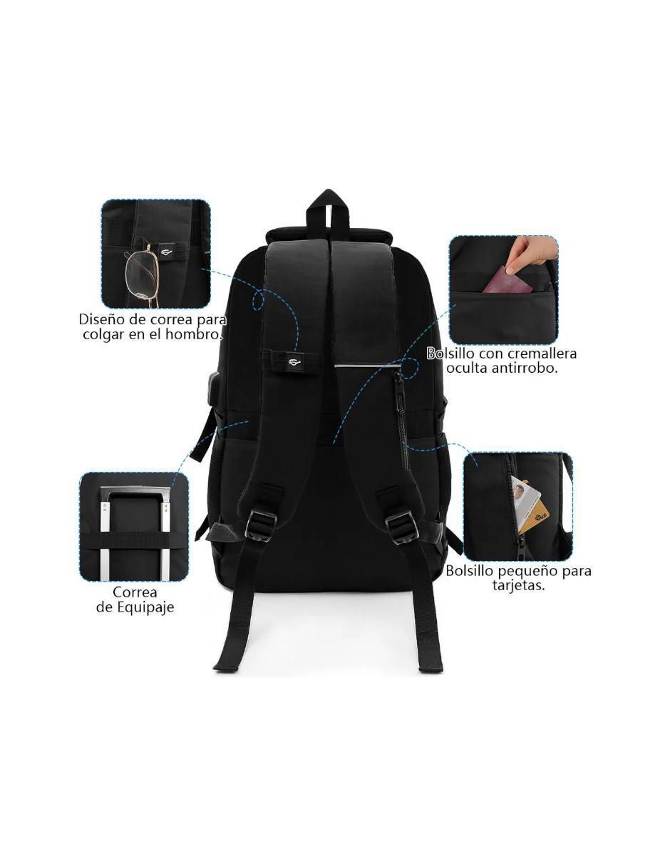 Mochila con portalaptop unisex 4