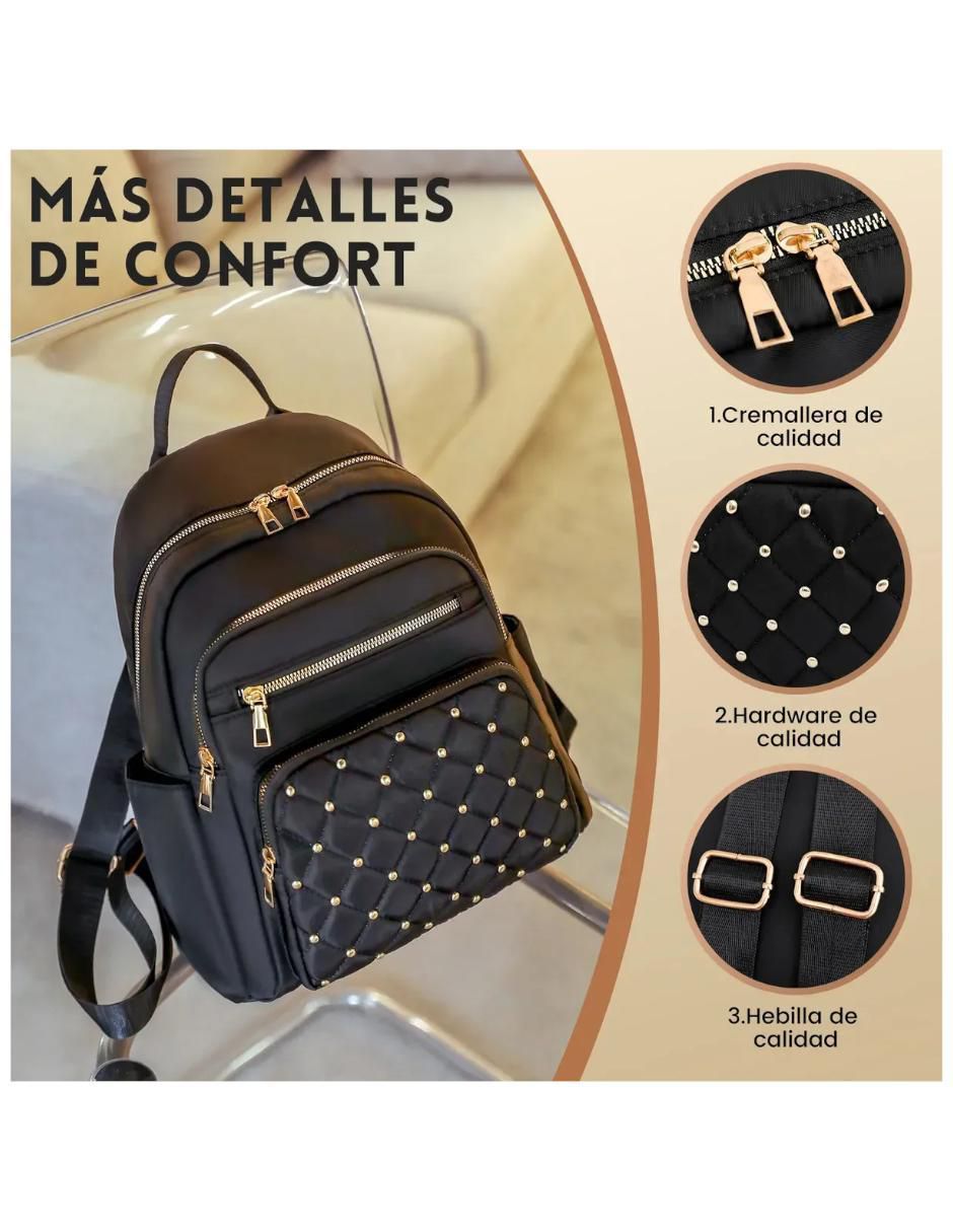 Mochila antirrobo impermeable para mujer 2