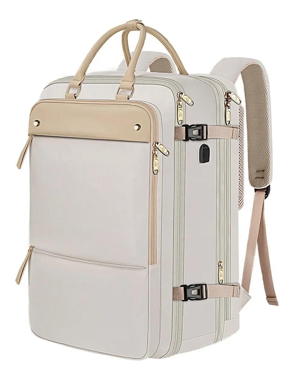 Mochila para viaje impermeable para mujer