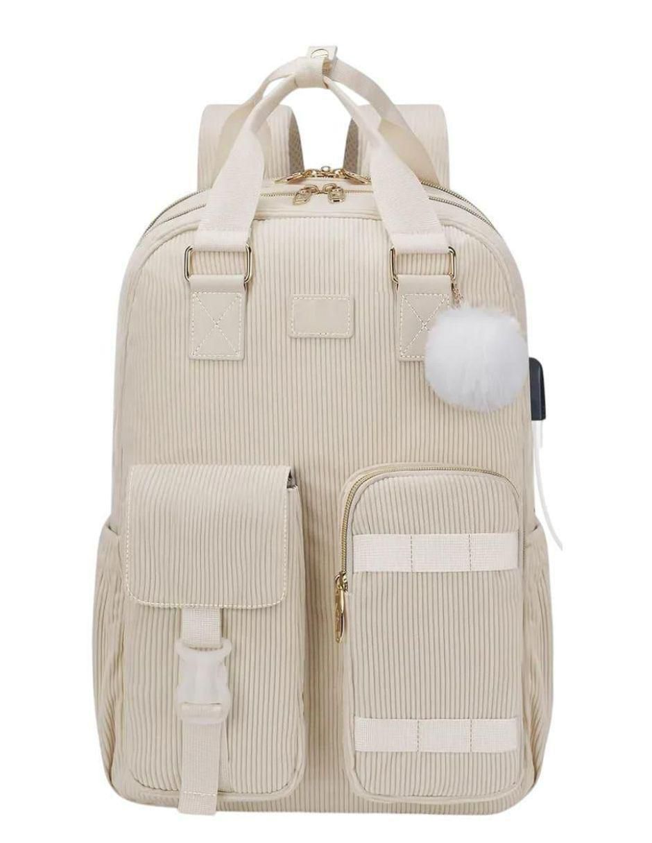 Mochila para viaje impermeable para mujer