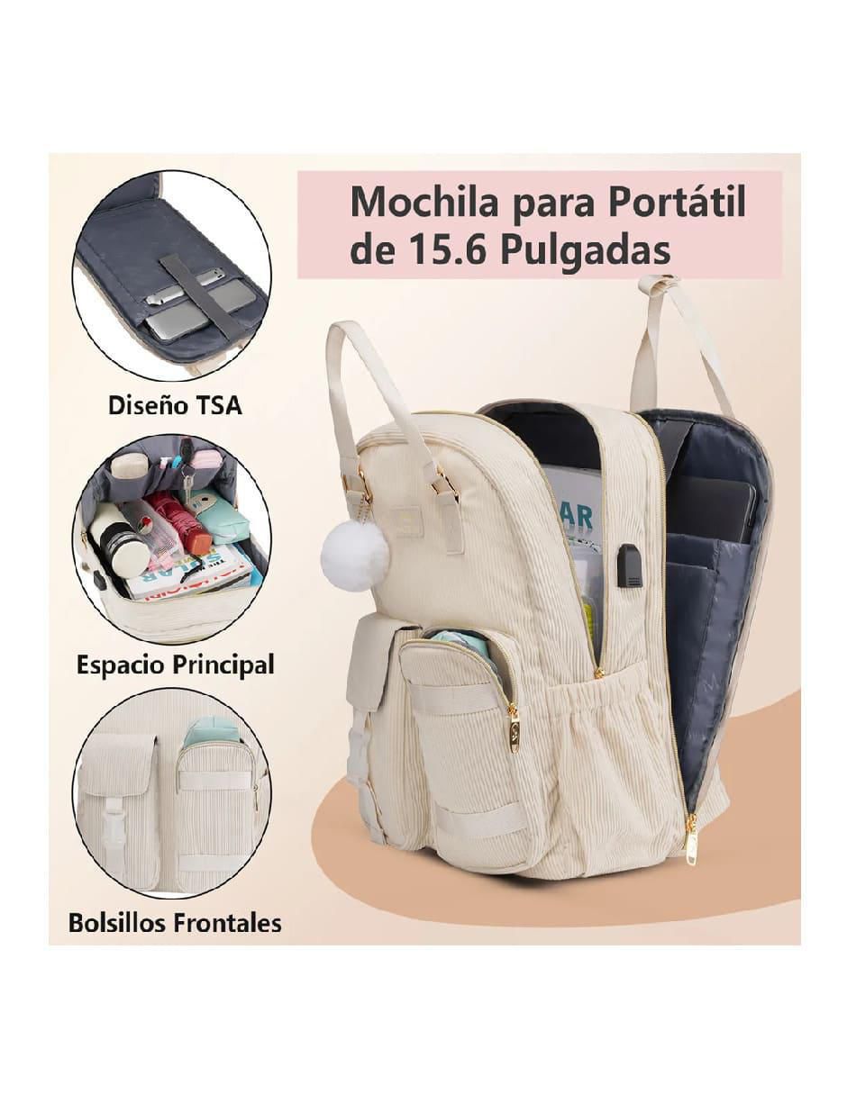 Mochila para viaje impermeable para mujer 2