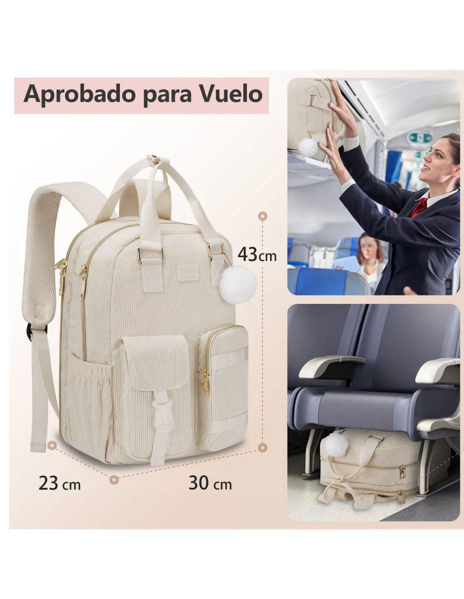 Mochila para viaje impermeable para mujer 5