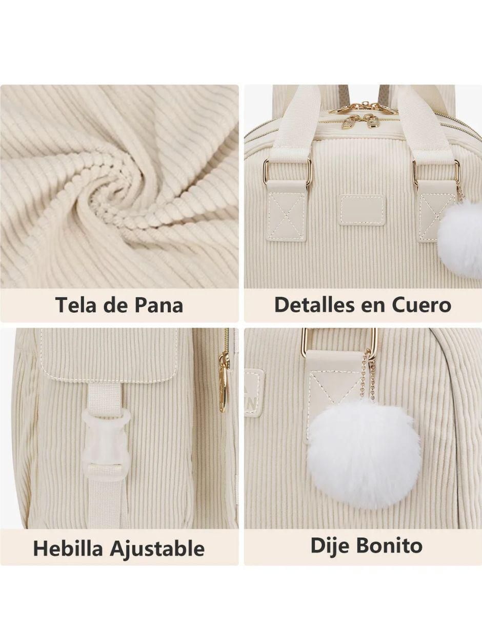 Mochila para viaje impermeable para mujer 4