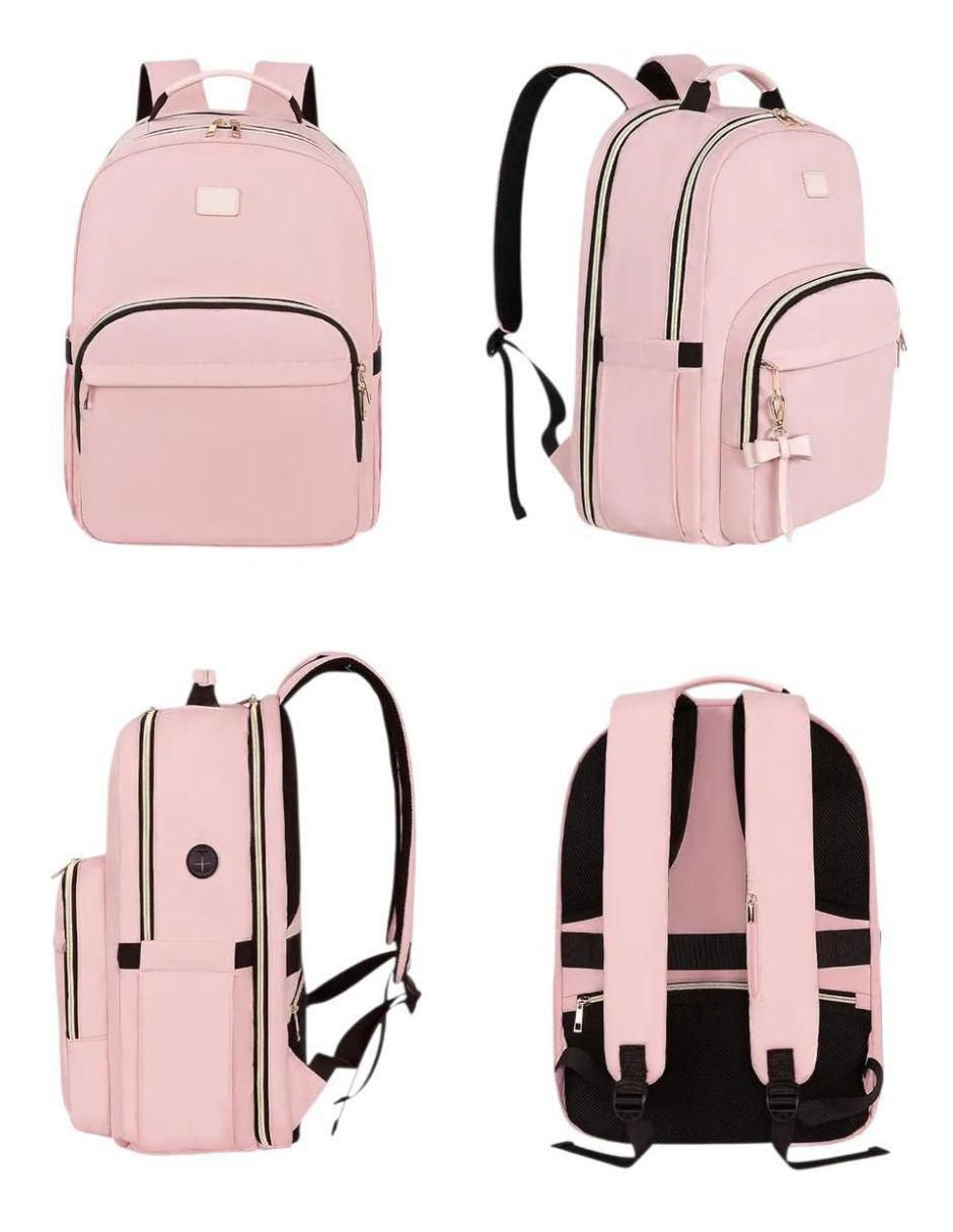 Mochila con portalaptop impermeable para mujer 3