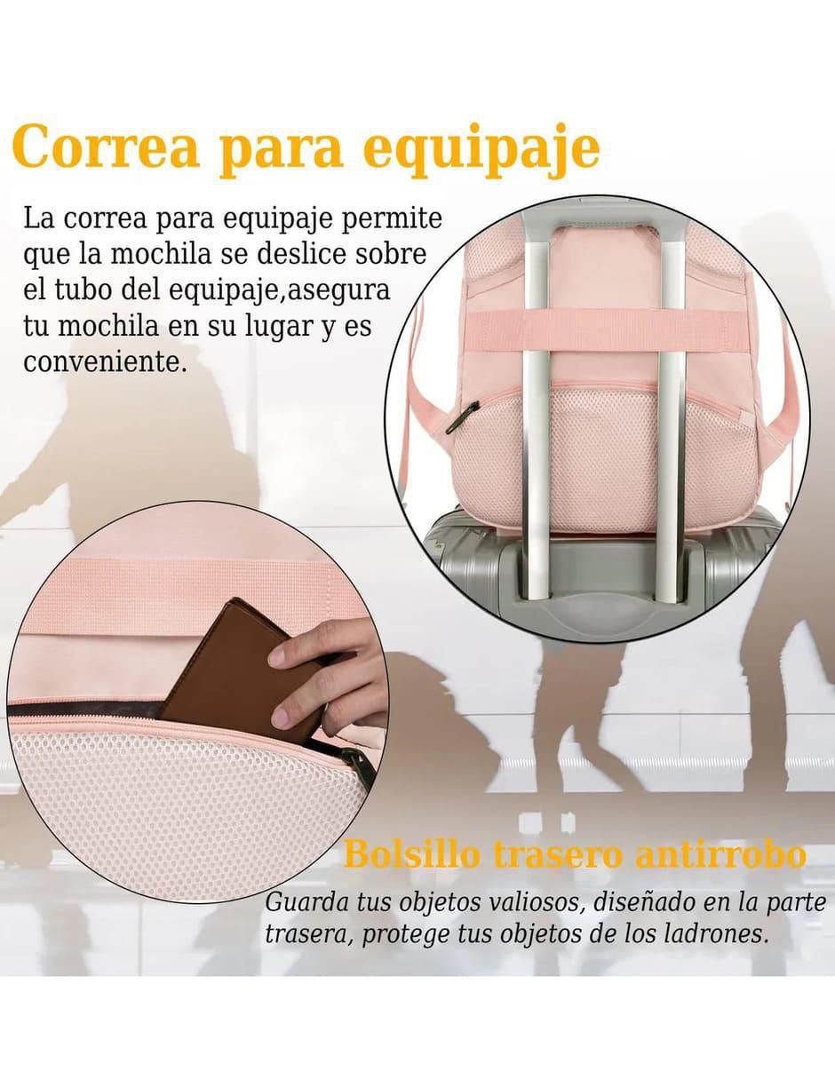 Mochila con porta laptop para mujer 2
