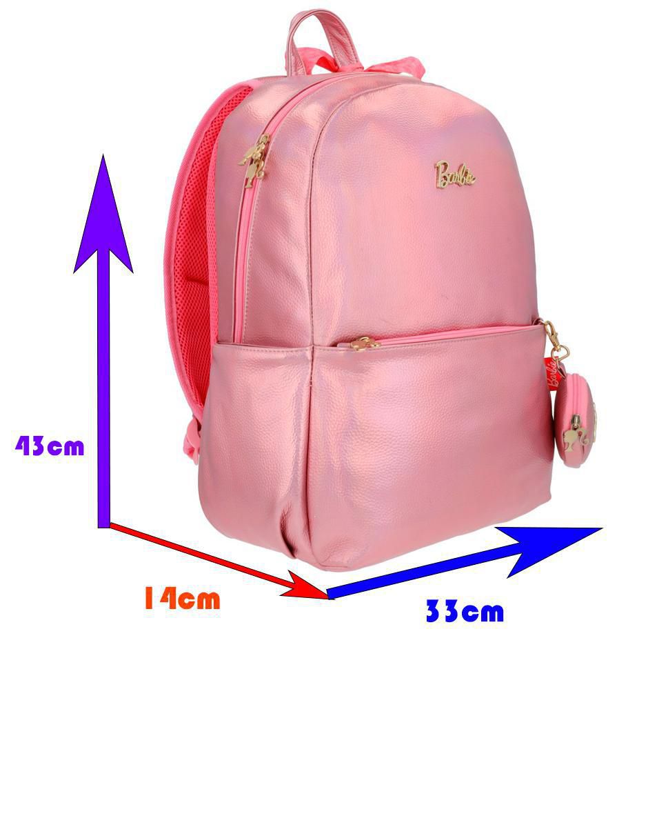 Mochila casual Barbie impermeable para mujer 9