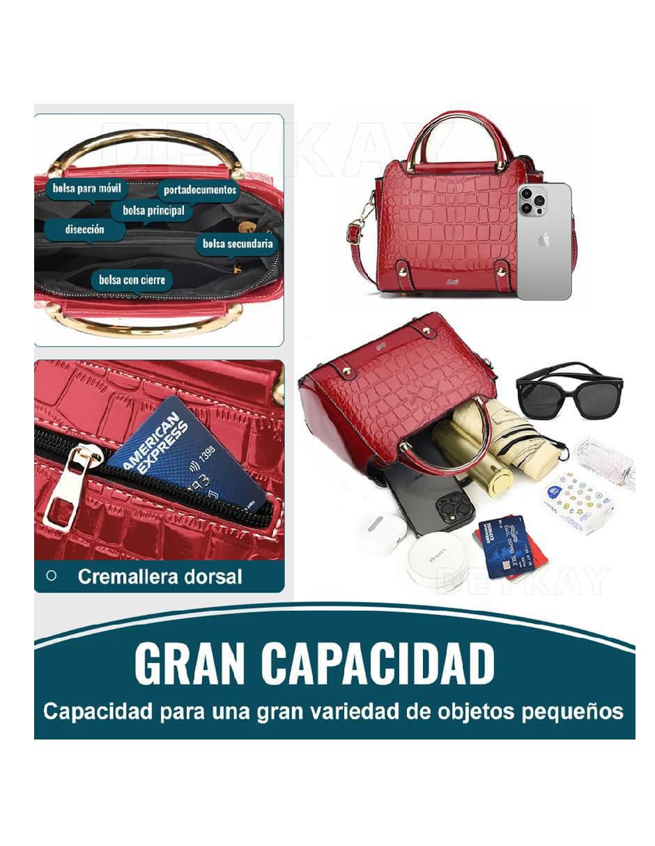 Bolsa satchel para mujer 4
