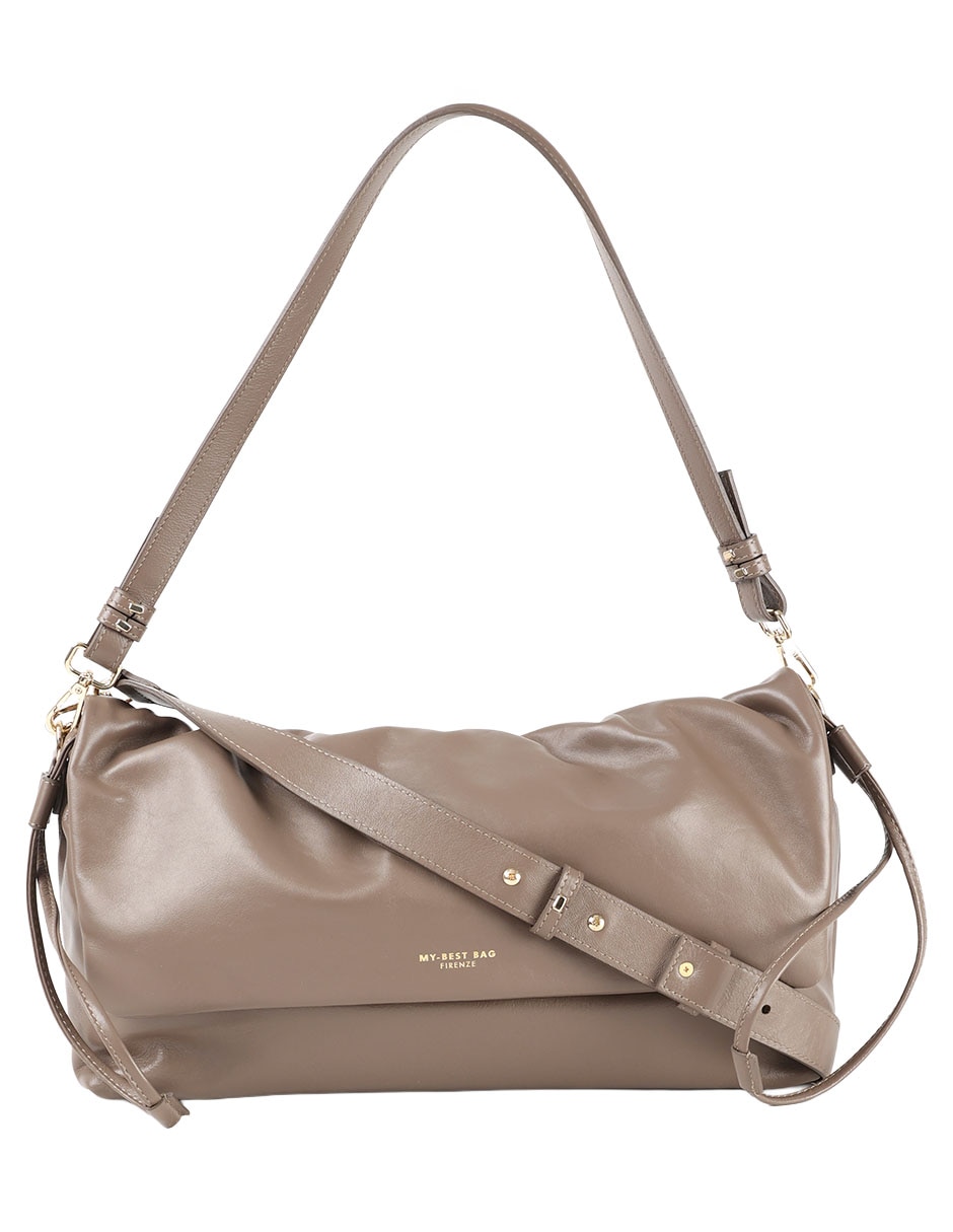 Bolsa shoulder de piel para mujer