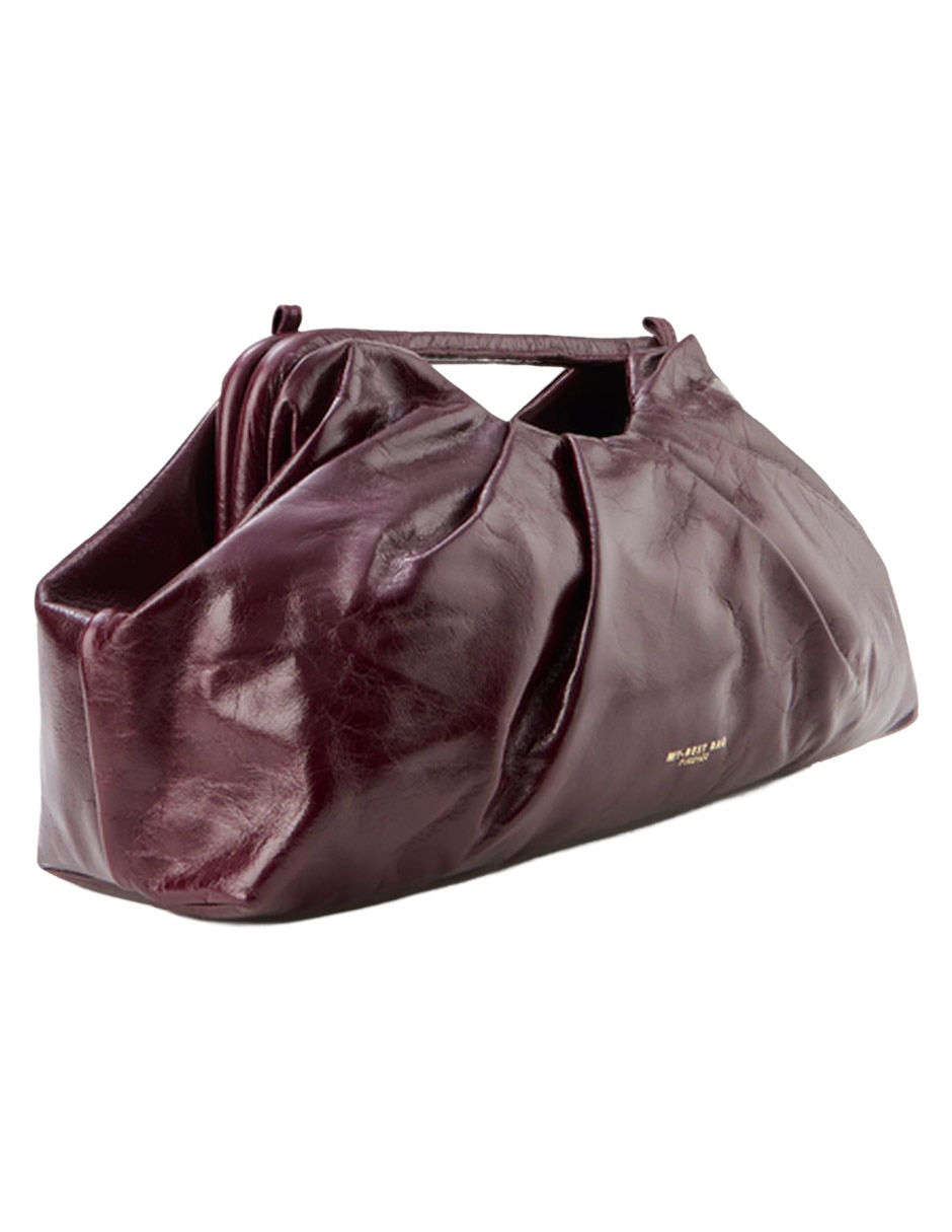 Bolsa clutch de piel para mujer 6