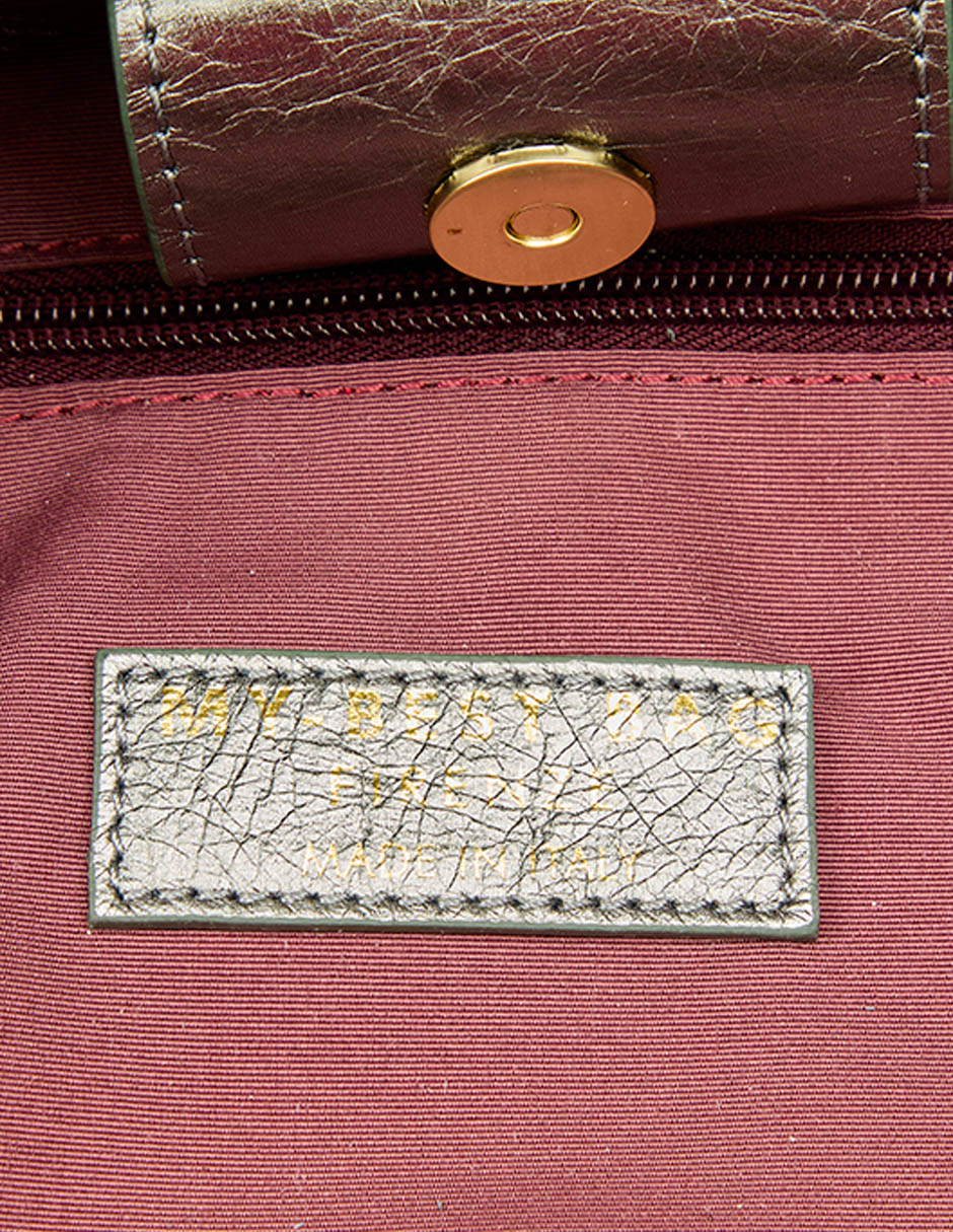 Bolsa clutch de piel para mujer 4