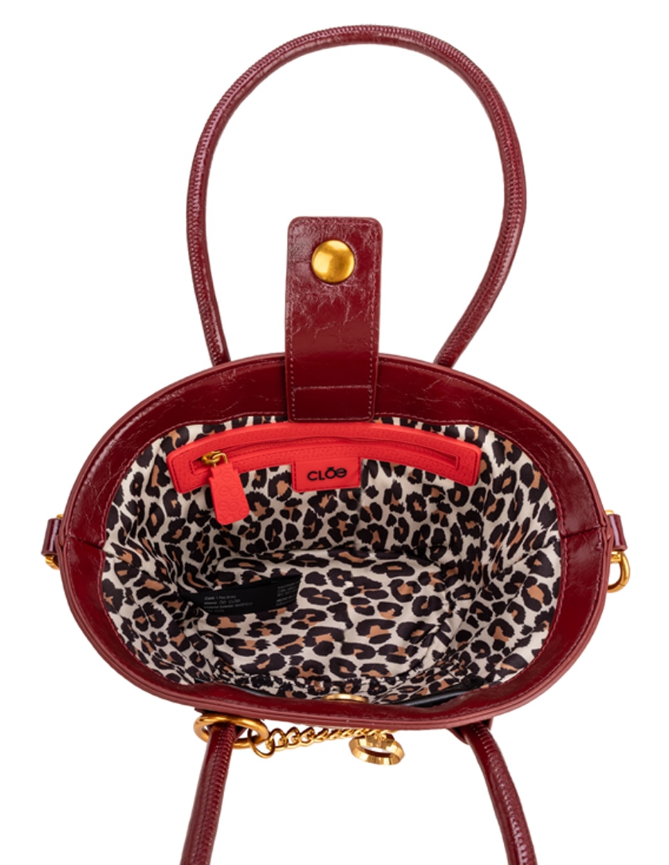 TOTE CLOE, ROJO