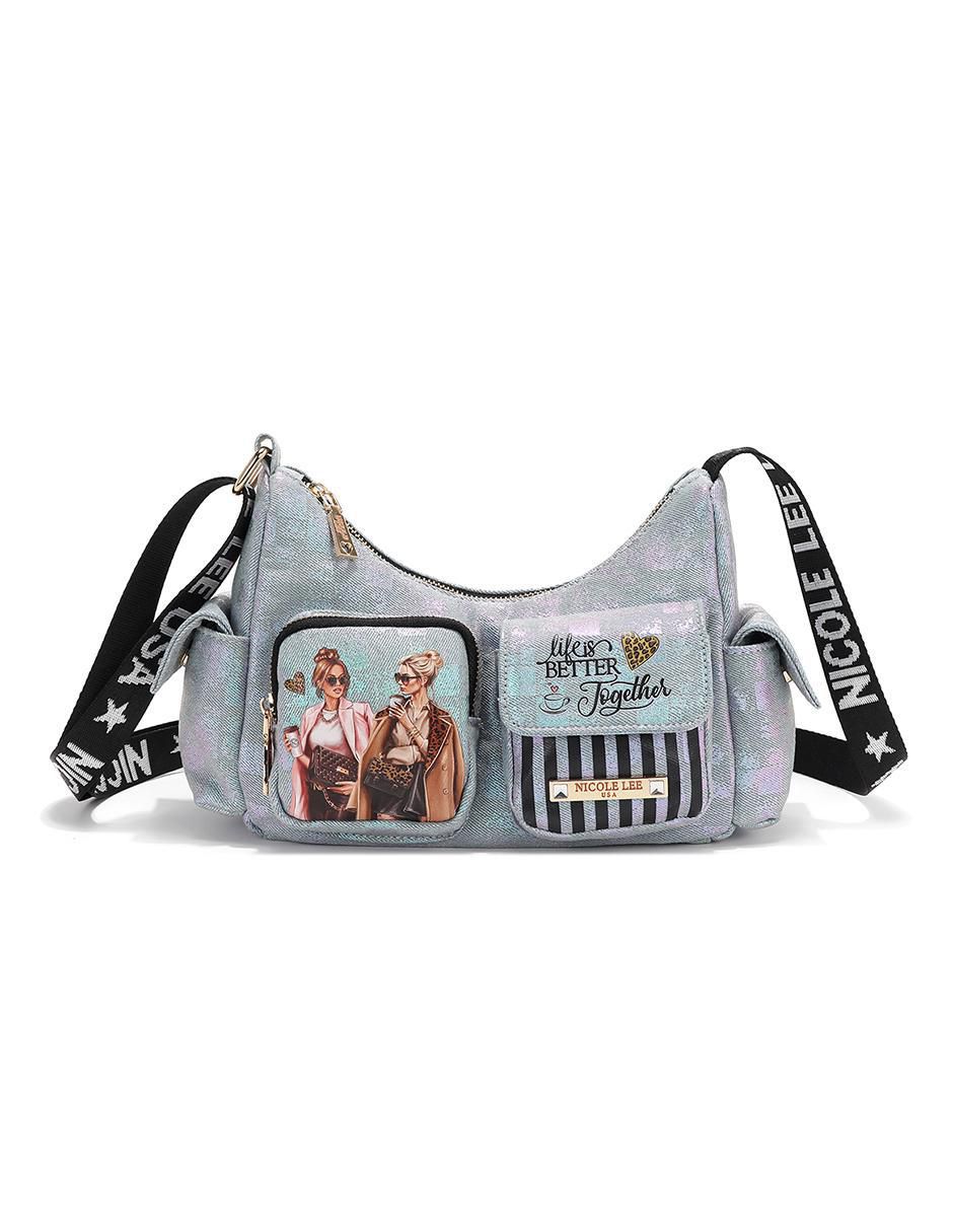 Bolsa shoulder Nicole Lee Ladies Night Out para mujer Suburbia