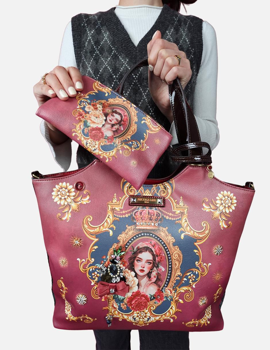 Bolsa tote The Queen para mujer 6