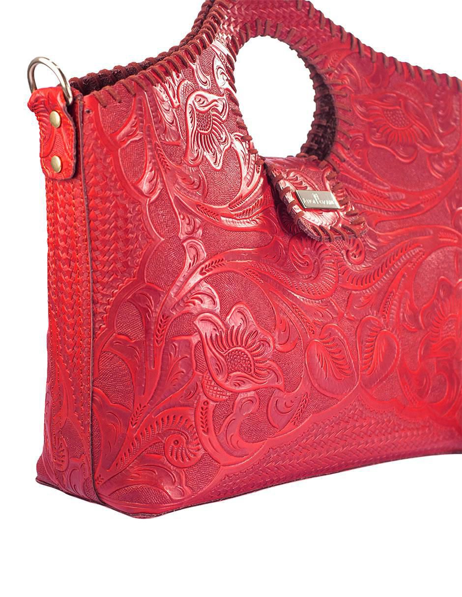 Bolsa tote Teresa de piel para mujer 6