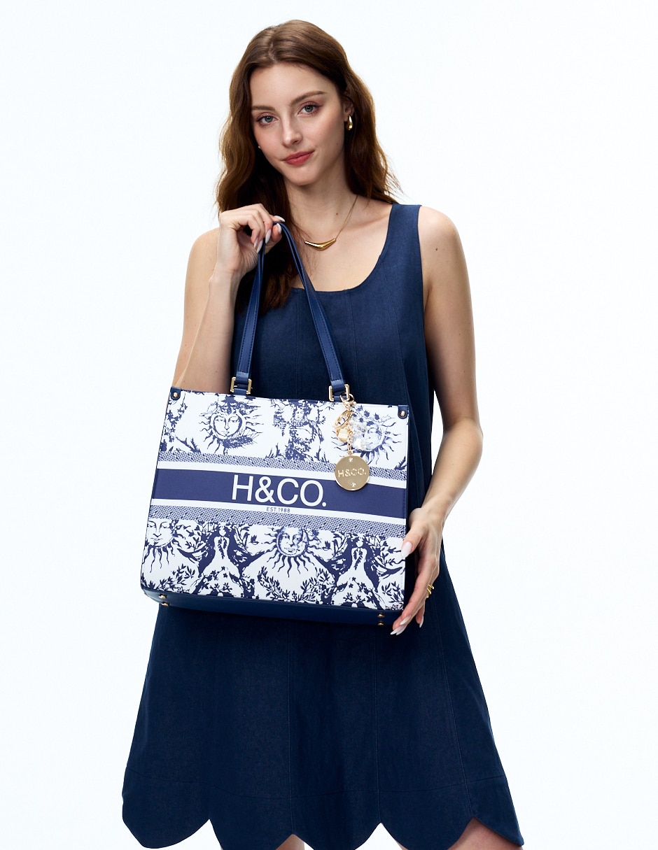 TOTE H&CO, AZUL MARINO
