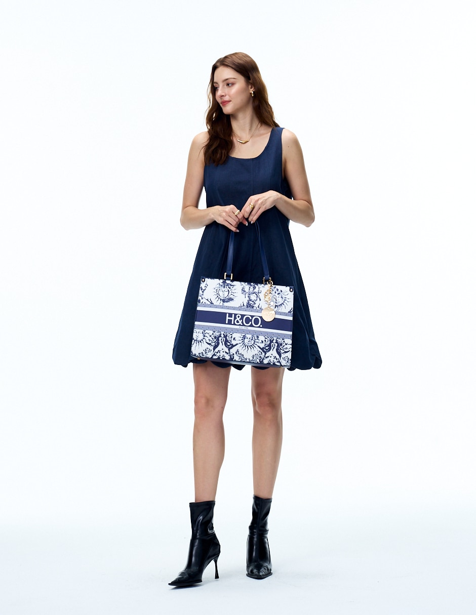TOTE H&CO, AZUL MARINO