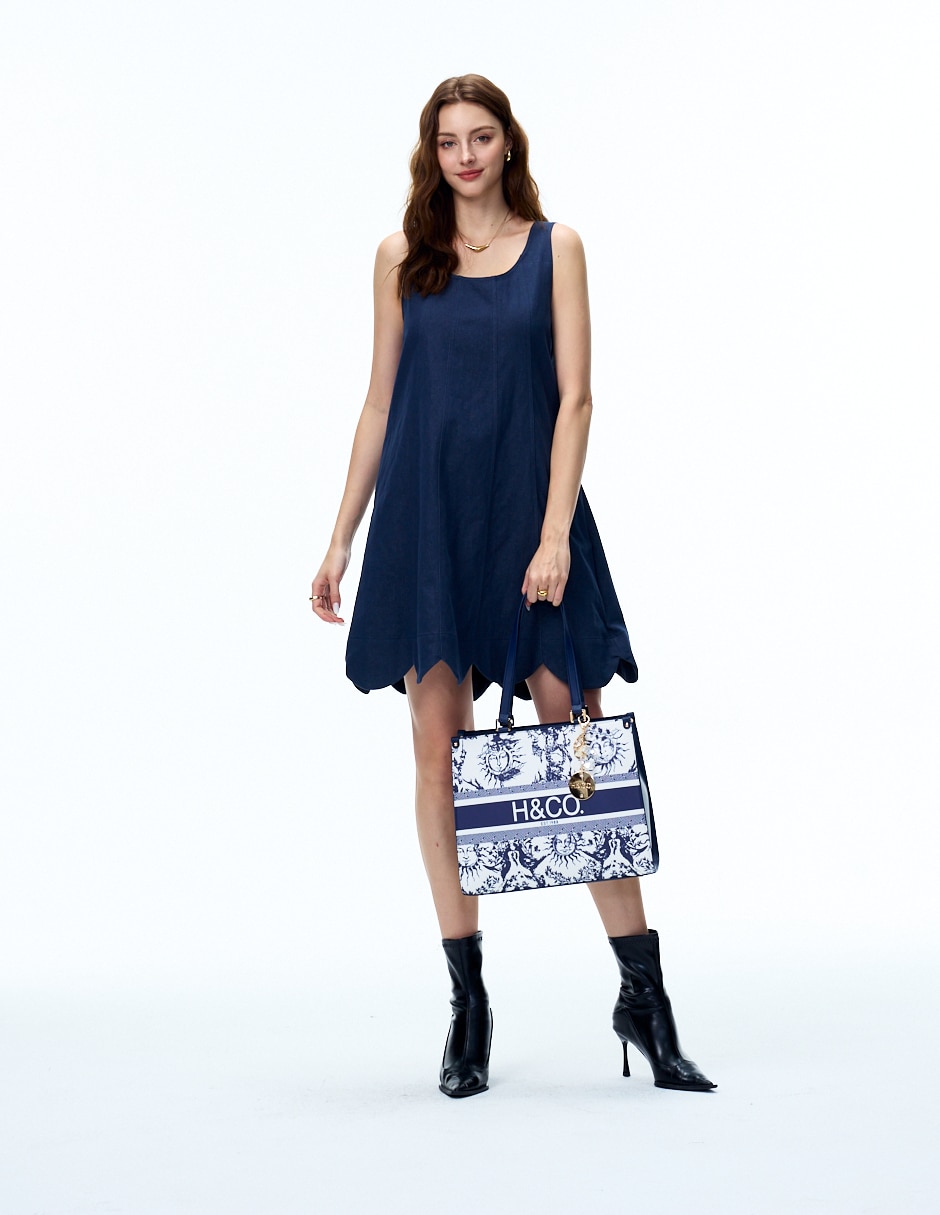 TOTE H&CO, AZUL MARINO