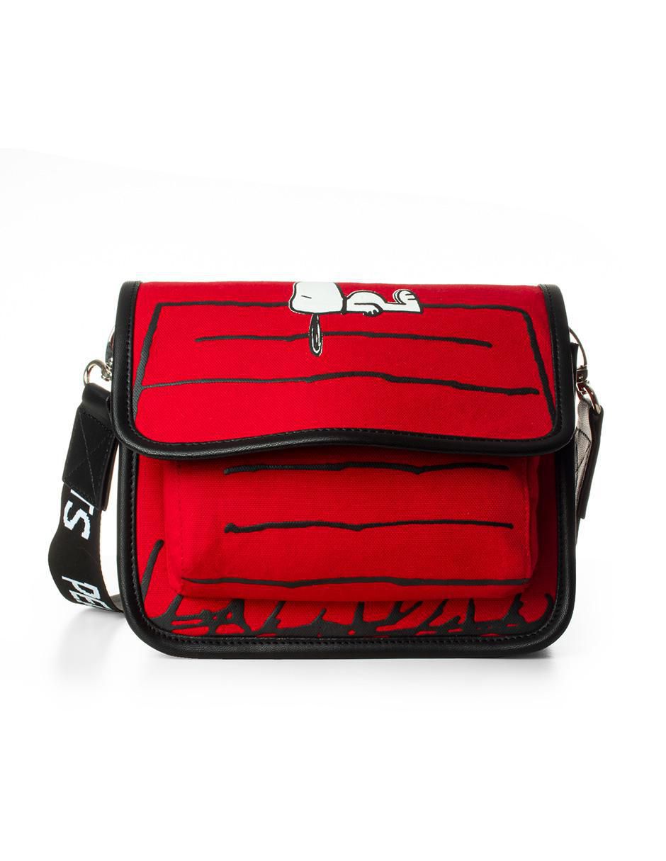 Bolsa crossbody Red House Snoopy para mujer