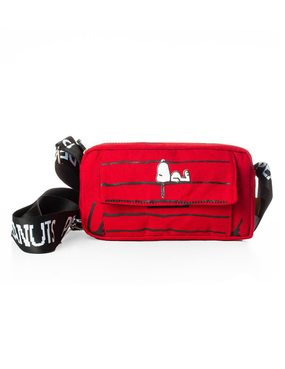 Bolsa crossbody Red House Snoopy para mujer