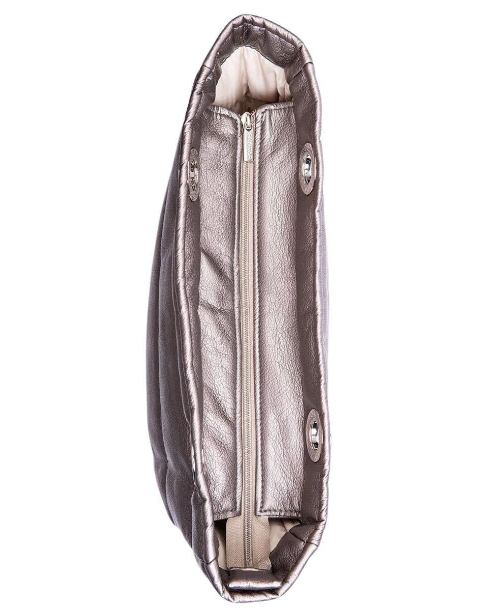 Bolsa shoulder Básica Metálica para mujer 4