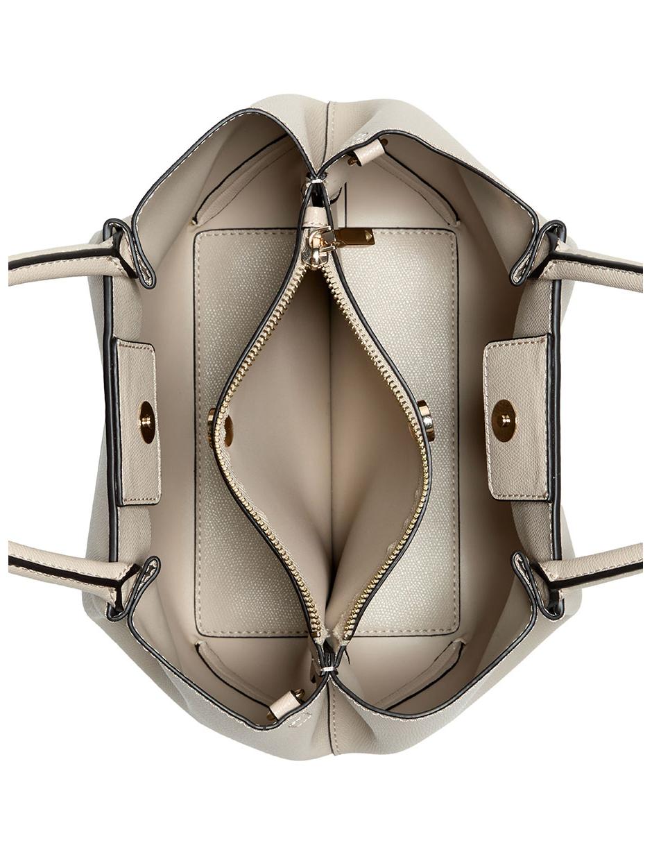 SATCHEL GUESS, BEIGE