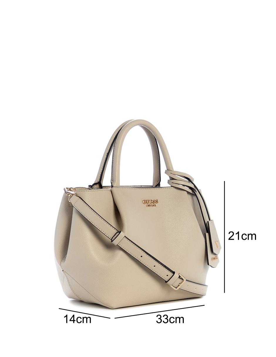 SATCHEL GUESS, BEIGE