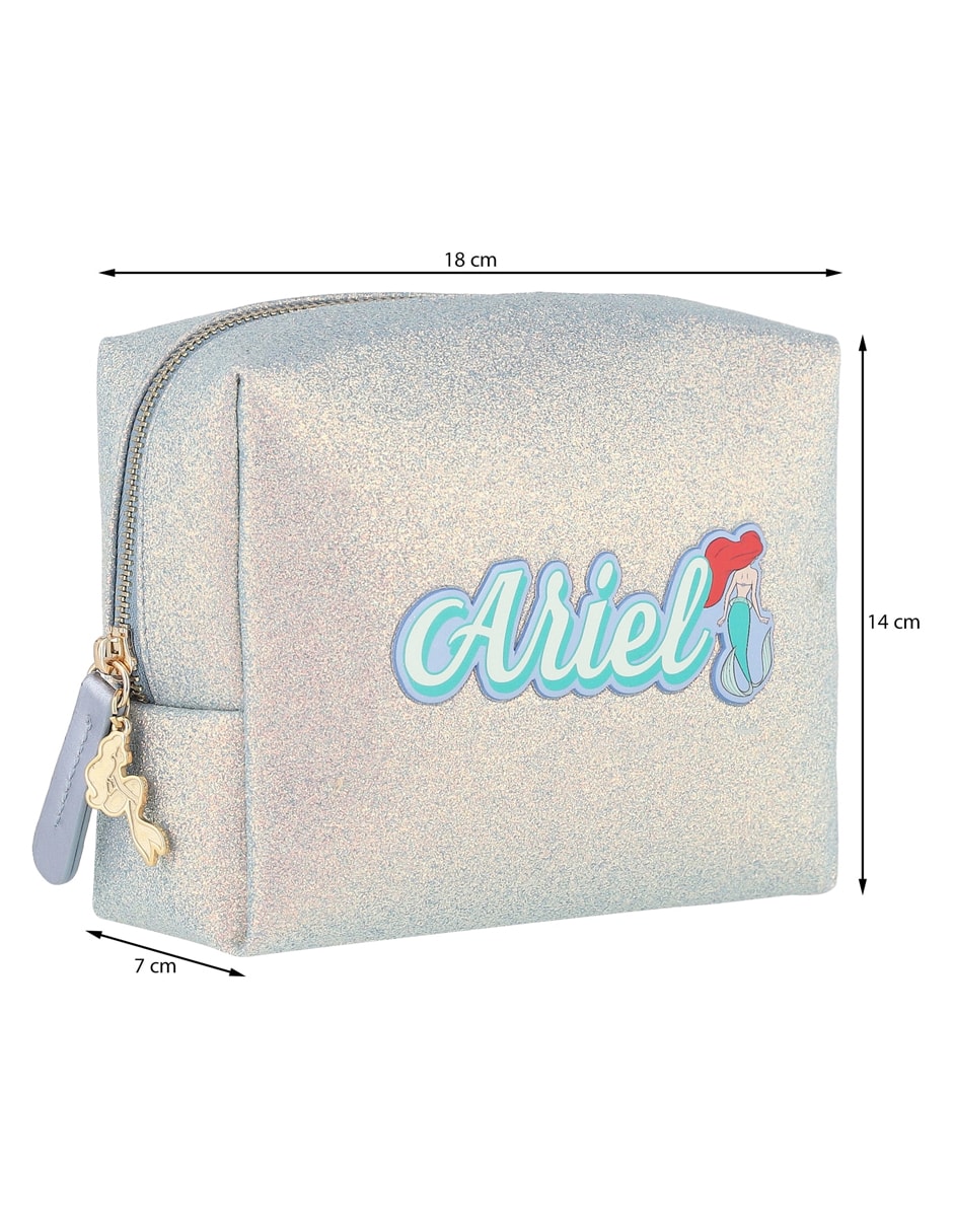 Neceser para maquillaje Princess Holidays Ariel 2 piezas para mujer 9