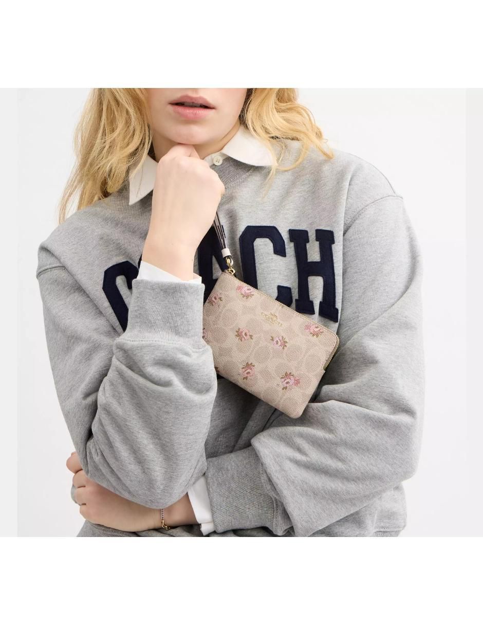 Monedero Signature Floral Print para mujer 4