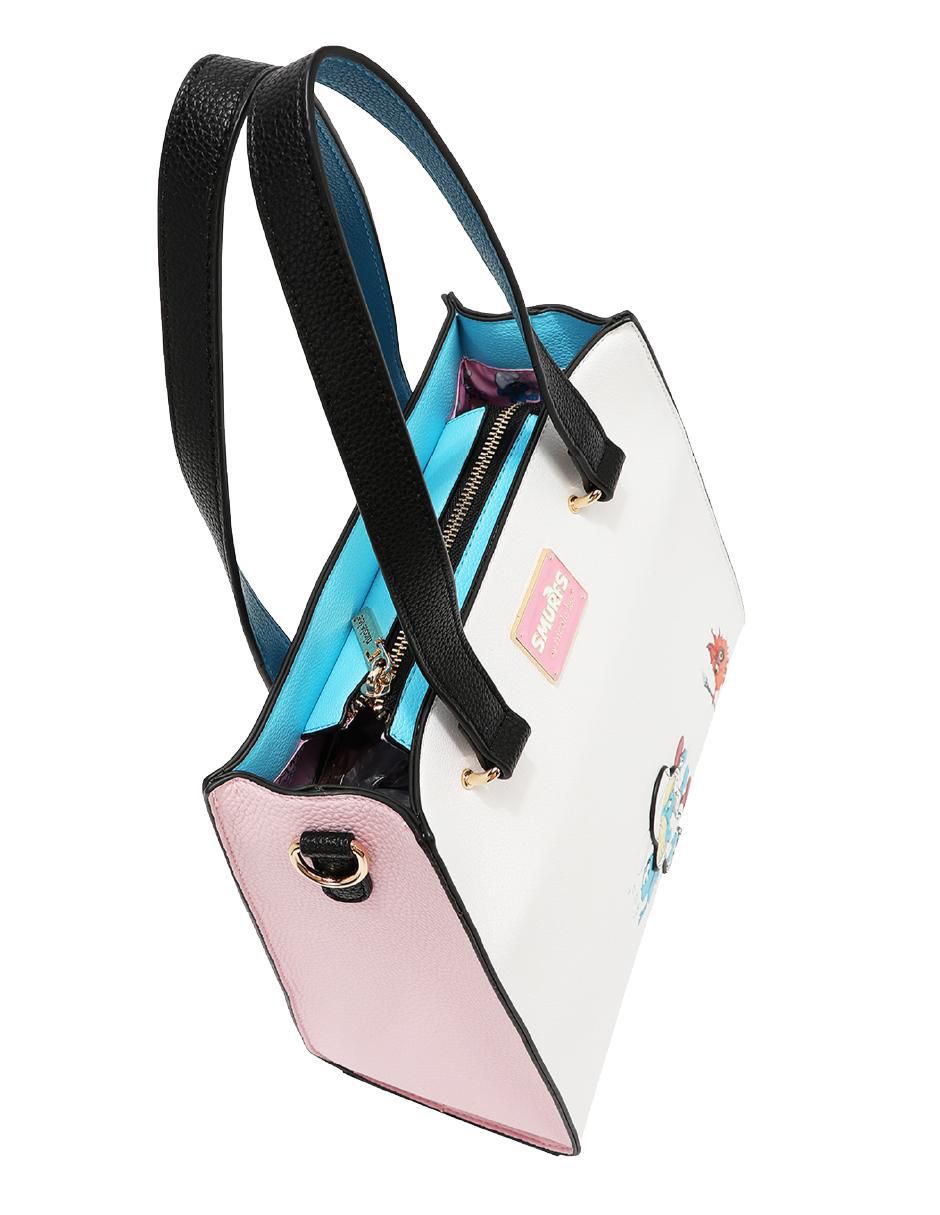 Bolsa satchel Pitufos para mujer 2