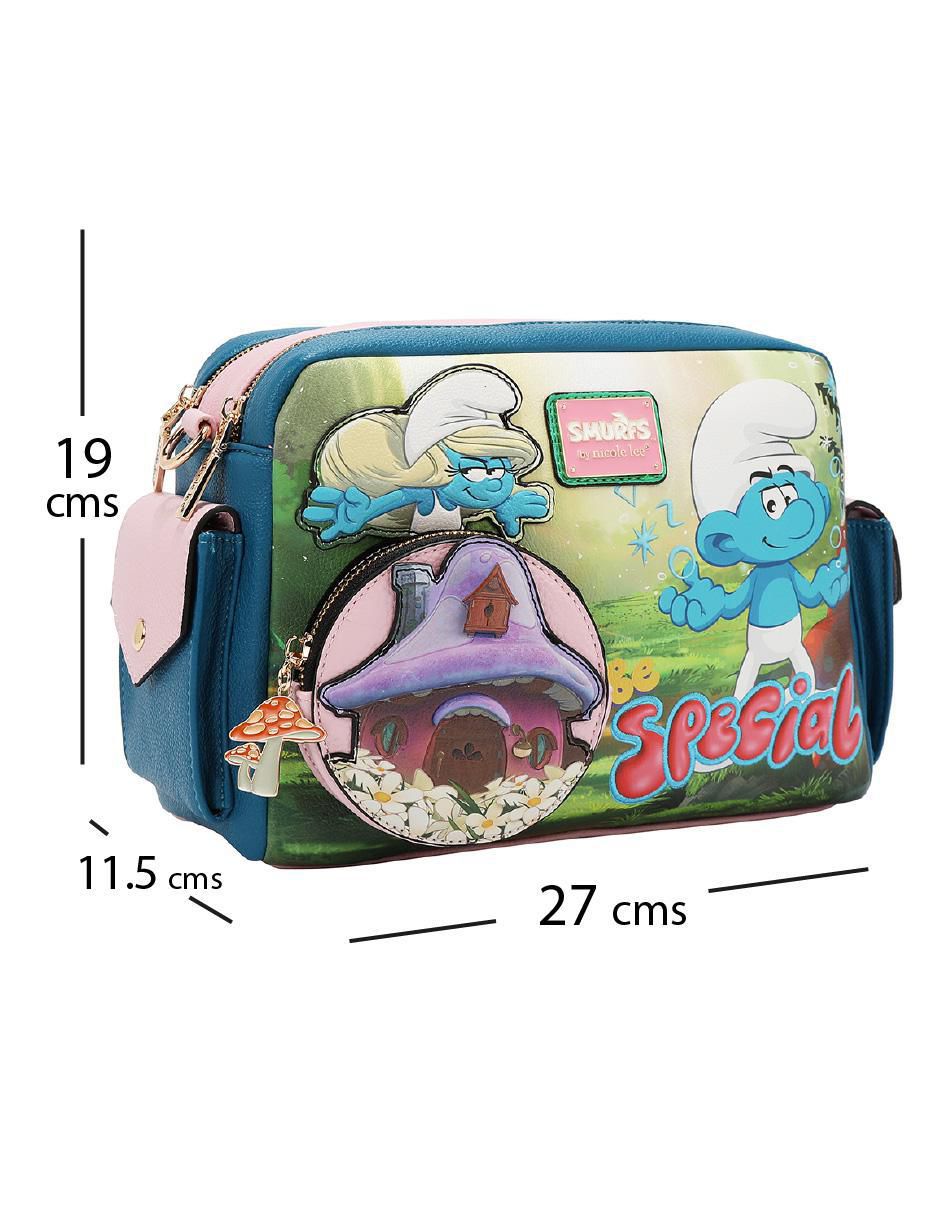Bolsa crossbody Pitufos para mujer 7