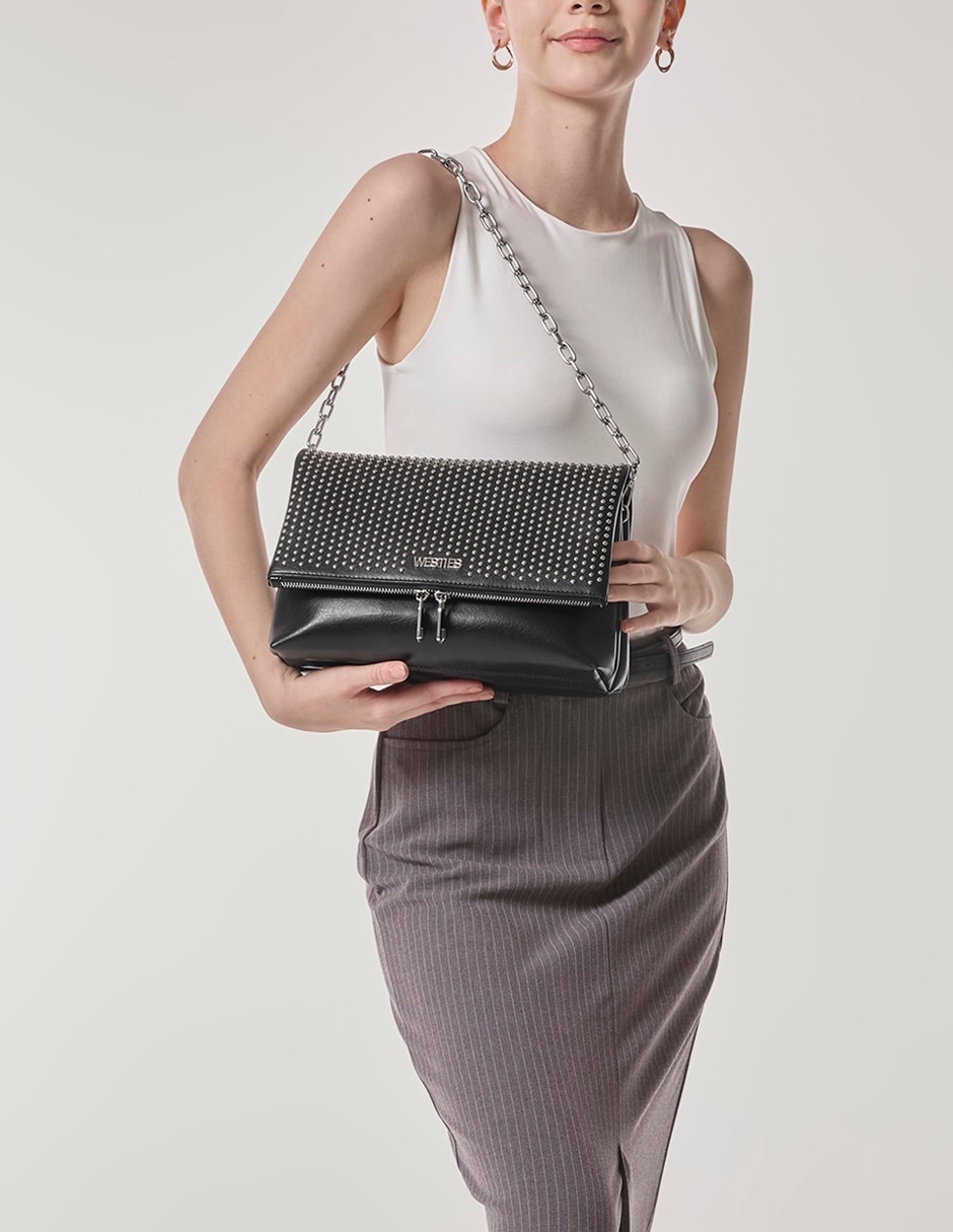 CROSSBODY WESTIES, NEGRO INTENSO