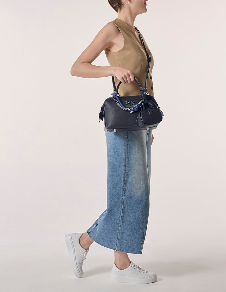 Bolsa satchel Nisdao para mujer 5