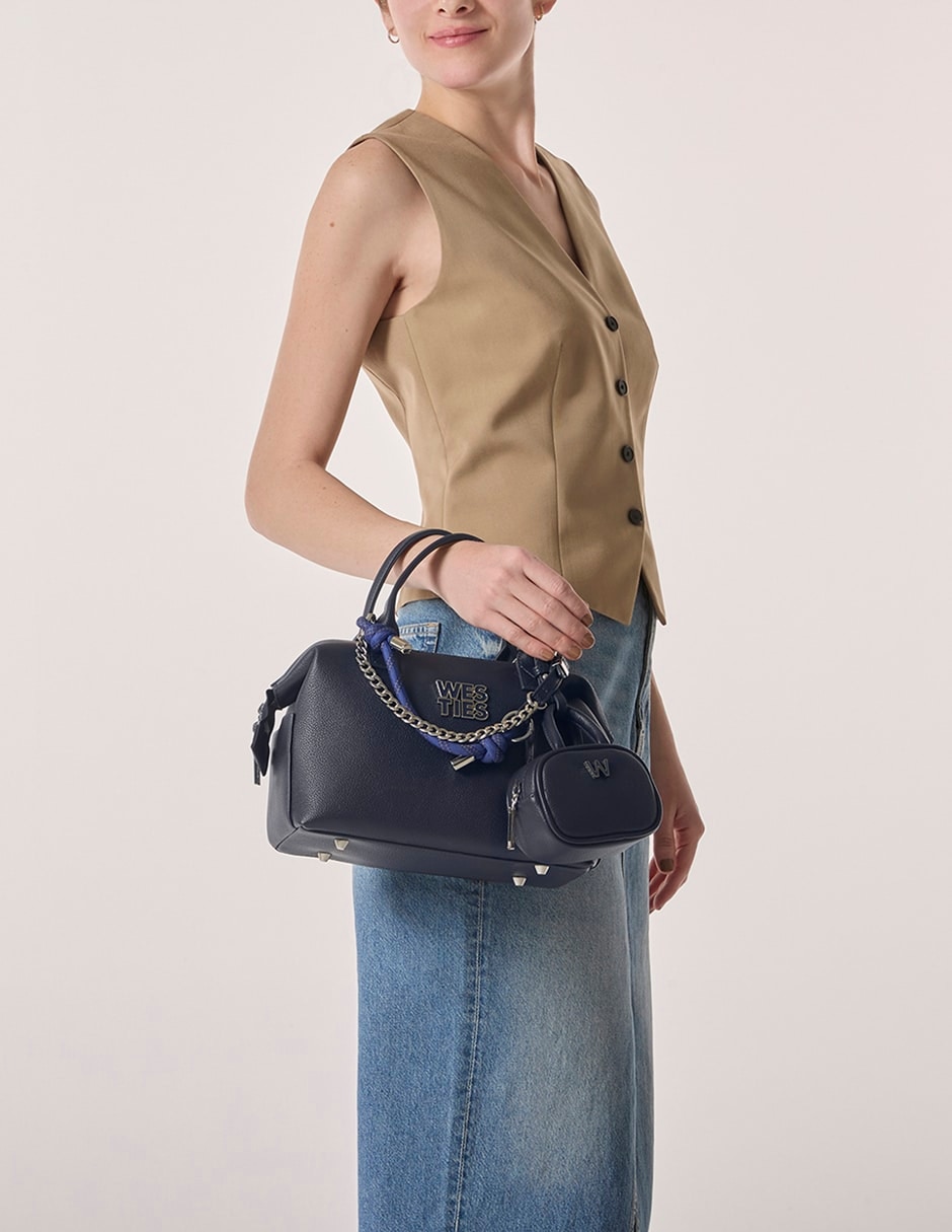 Bolsa satchel Nisdao para mujer 6