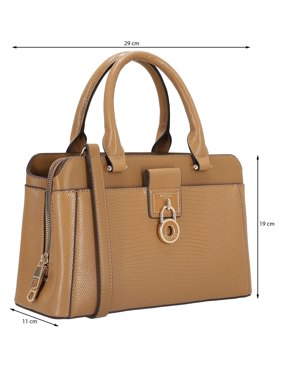 Bolsa satchel Argennis para mujer 7