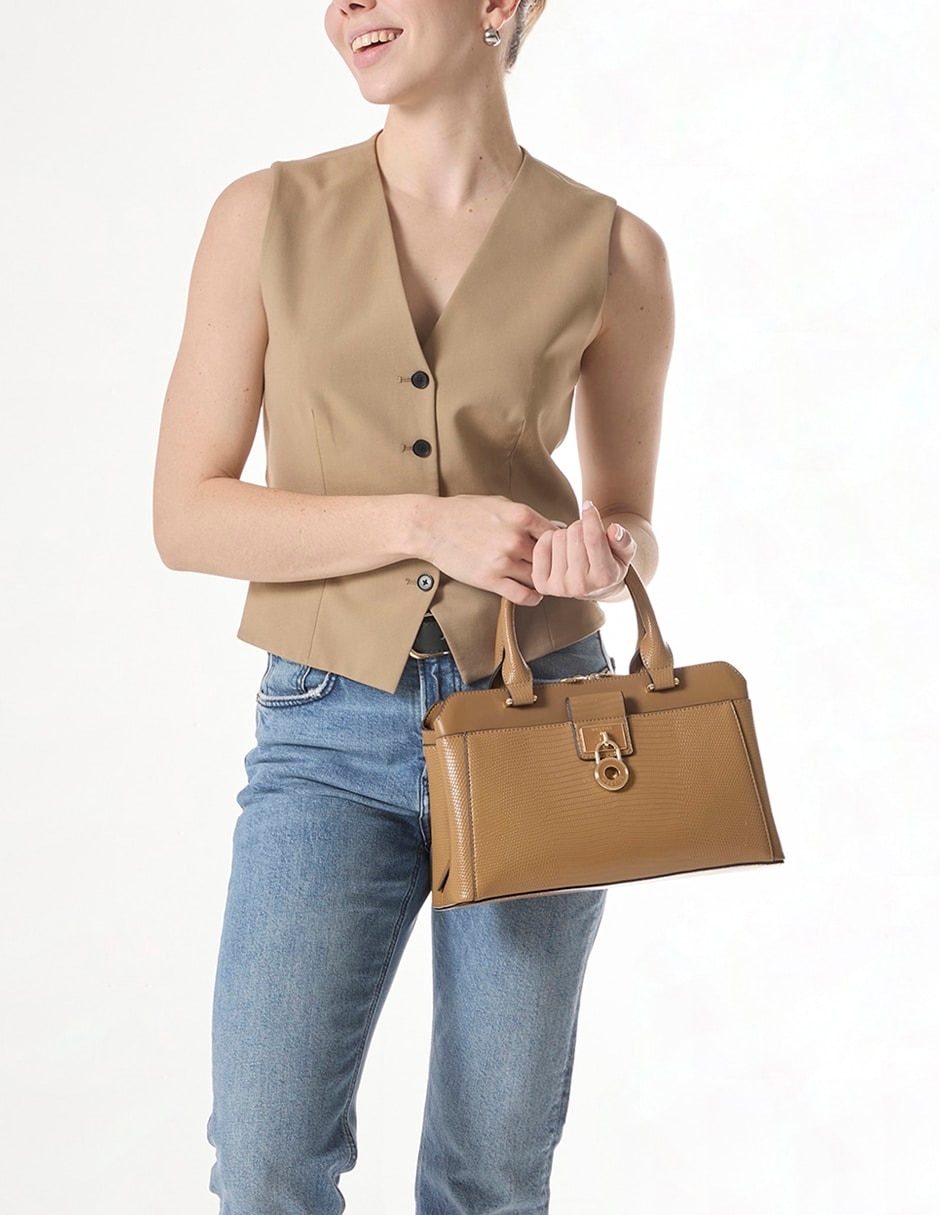 Bolsa satchel Argennis para mujer 5