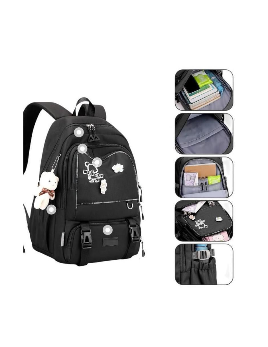 Mochila casual impermeable para mujer 4