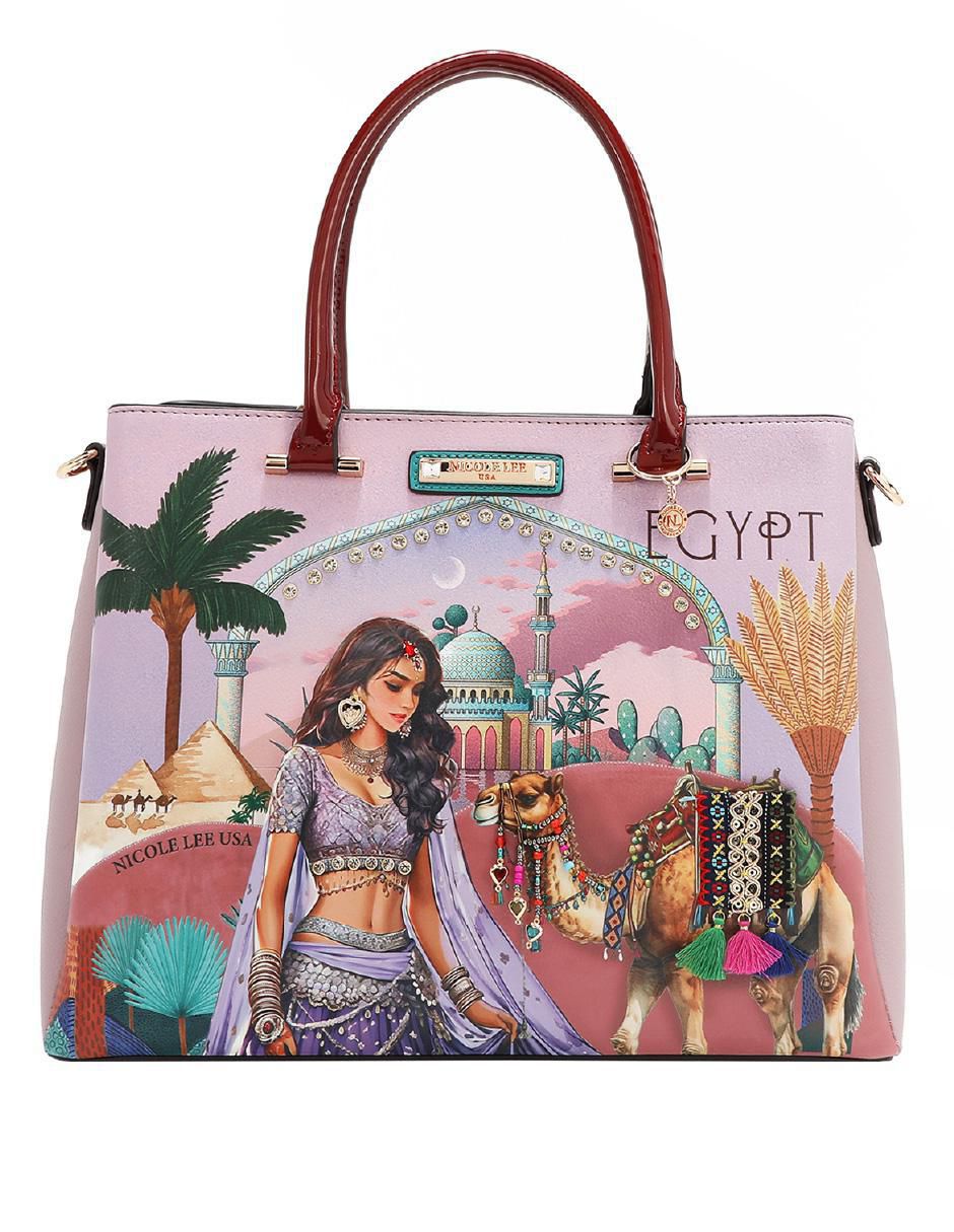 Bolsa satchel Nicole Lee Queen Cleopatra para mujer Suburbia