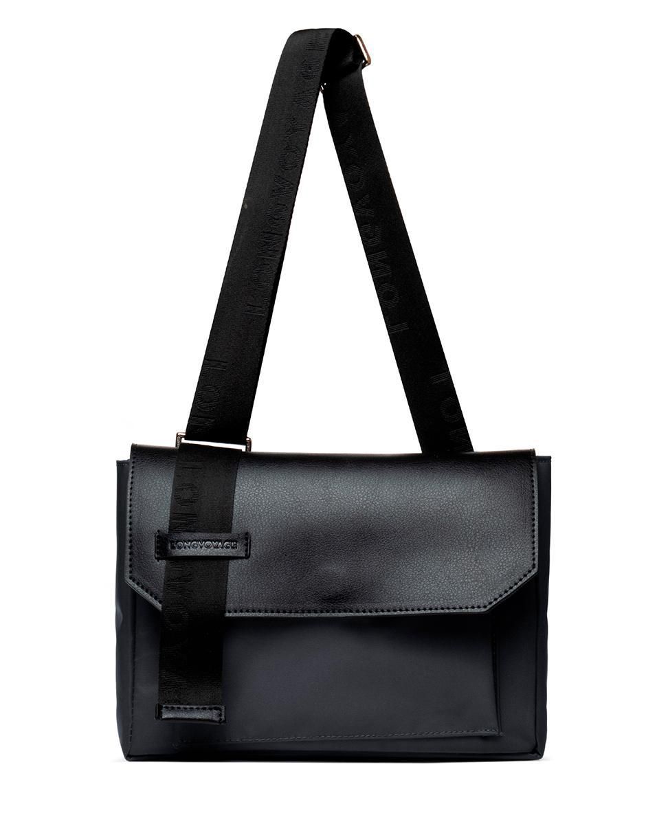 Bolsa crossbody buckle unisex