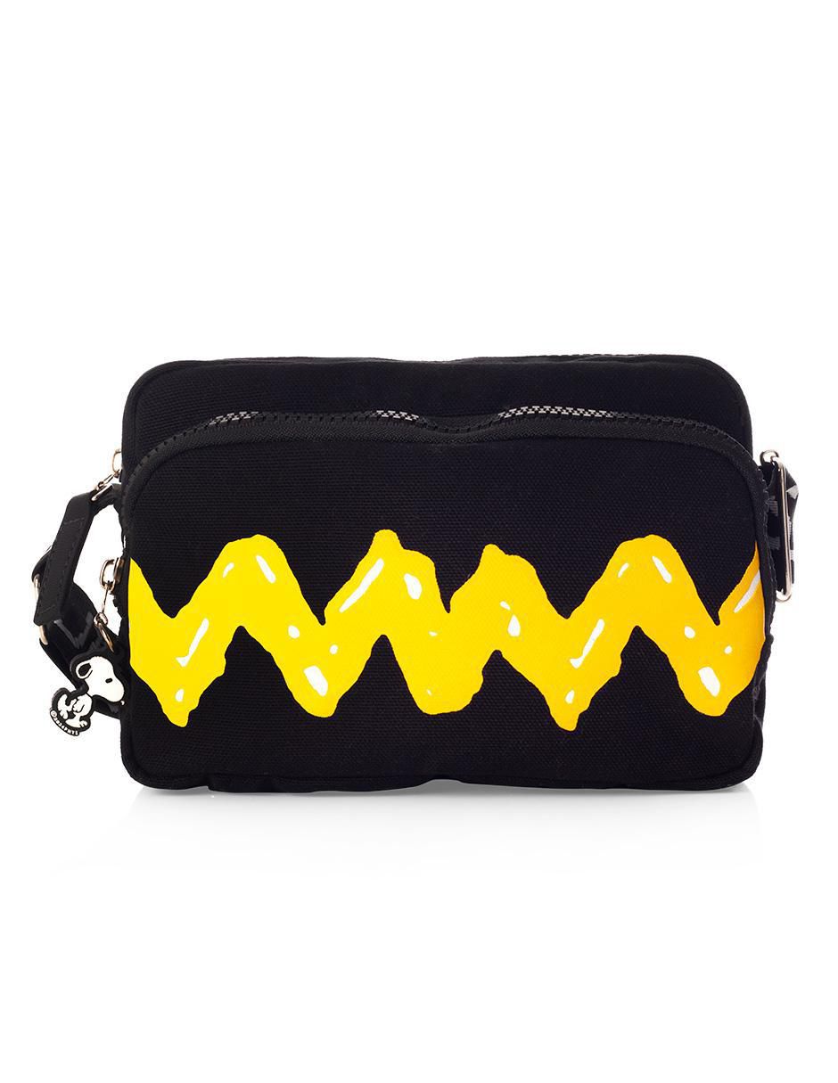 Bolsa crossbody Charlie Brown Black Charlie Brown para mujer