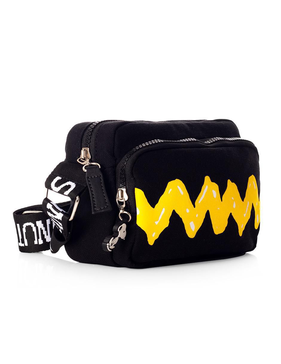 Bolsa crossbody Charlie Brown Black Charlie Brown para mujer 2