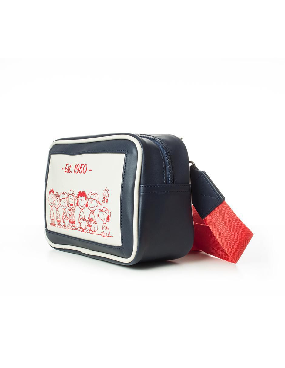 Bolsa crossbody since blue peanuts para mujer 2