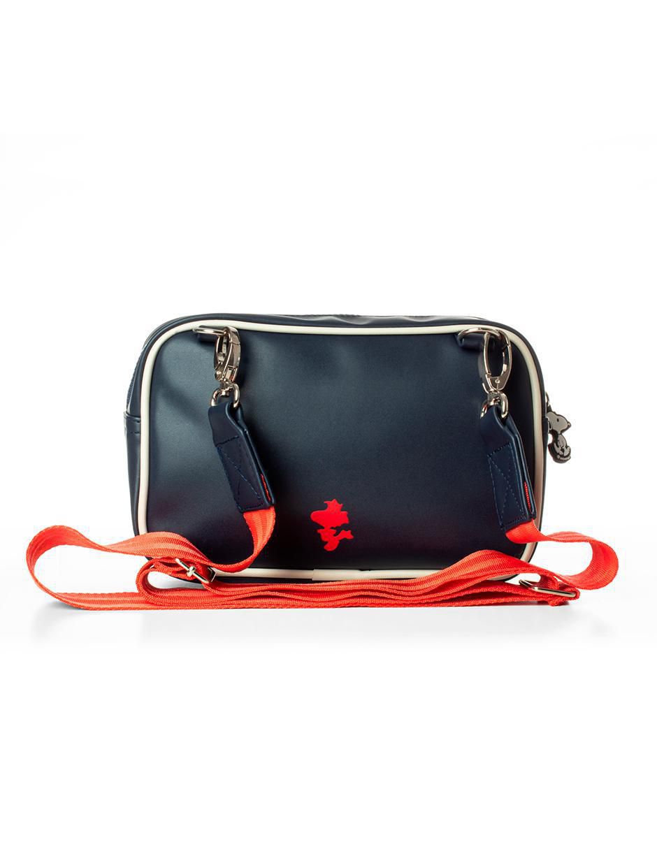 Bolsa crossbody since blue peanuts para mujer 3